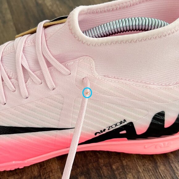 Nike Zoom Superfly 9 Academy IC Indoor Soccer Shoes DJ5627-601 Mens Size 10 Pink - Picture 9 of 15